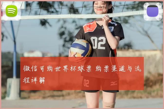 微信可购世界杯球票 购票渠道与流程详解