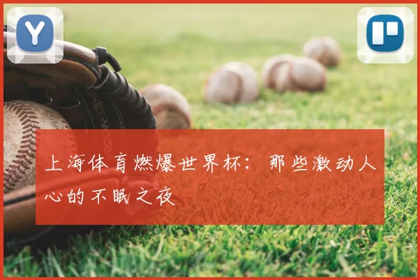 上海体育燃爆世界杯:那些激动人心的不眠之夜